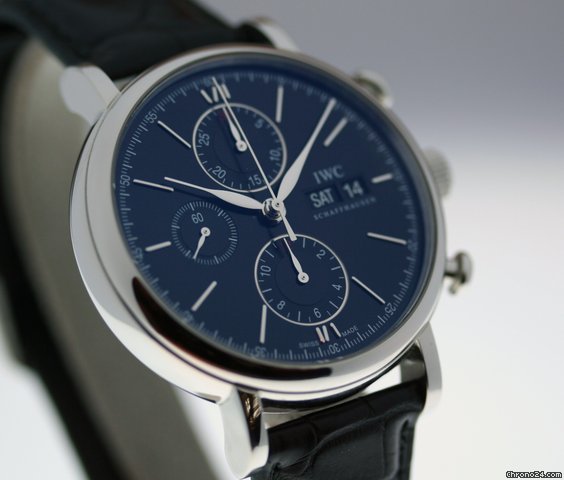 IWC Portofino automatic day-date chronograph watches