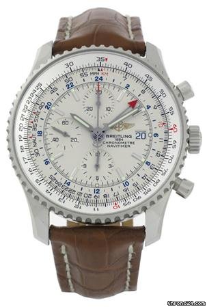 Breitling Navitimer A24322 SS World Chronograph Cronografo watches