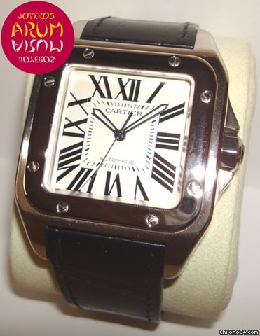 Cartier Santos 100 watches