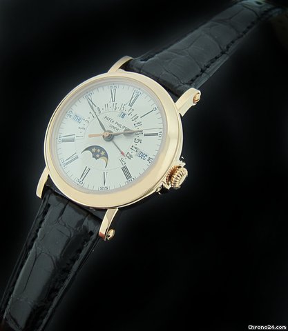 Patek Philippe Rose Gold Perpetual Calendar Retrograde 5159R watches