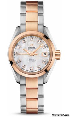 Omega Seamaster Aqua Terra Automatic Steel And Red Gold watches