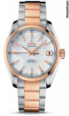 Omega Seamaster Aqua Terra Chronometer 38.5 mm Steel And Red Gold watches