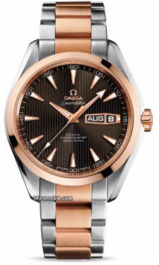 Omega Seamaster Aqua Terra Annual Calendar Steel And Red Gold watches