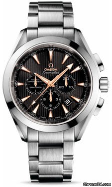 Omega Seamaster Aqua Terra Chronograph White Gold watches