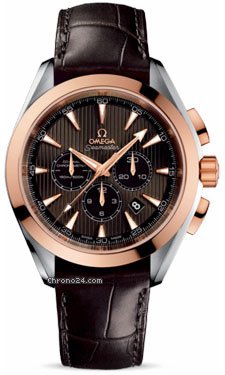 Omega Seamaster Aqua Terra Chronograph Steel And Red Gold watches