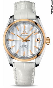 Omega Seamaster Aqua Terra Chronometer 38.5 mm Steel And Yellow Gold watches