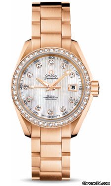 Omega Seamaster Aqua Terra Automatic Red Gold watches