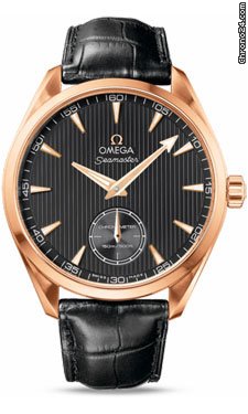 Omega Seamaster Aqua Terra XXL Small Seconds Red Gold watches