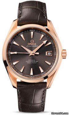 Omega Seamaster Aqua Terra Chronometer 41.5 mm Red Gold watches