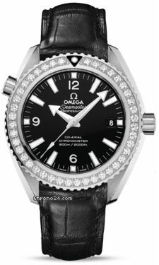 Omega Seamaster Planet Ocean 42 mm Stainless Steel On Leather watches