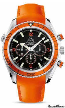 Omega Seamaster Planet Ocean Chrono 45.5 mm Stainless Steel On Rubber watches
