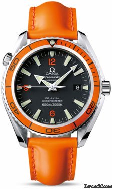 Omega Seamaster Planet Ocean Big Size Stainless Steel On Rubber watches