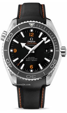 Omega Seamaster Planet Ocean Big Size Stainless Steel On Rubber watches