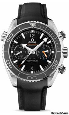 Omega Seamaster Planet Ocean Chrono 45.5 mm Stainless Steel On Rubber watches