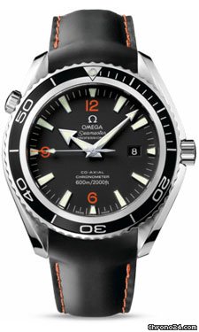 Omega Seamaster Planet Ocean Big Size Stainless Steel On Rubber watches