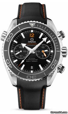 Omega Seamaster Planet Ocean Chrono 45.5 mm Stainless Steel On Rubber watches