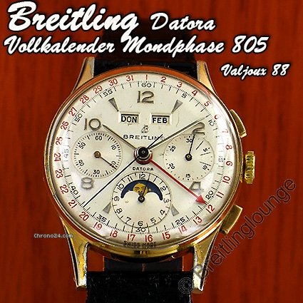 Breitling Datora 805 Dato-Compax watches