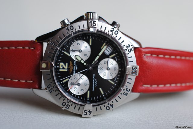Breitling COLT CHRONOGRAPHE mit Originalpapieren im Originalkarton watches