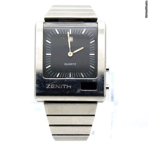 Zenith Time Command 'Futur' LED 1970s Vintage watches