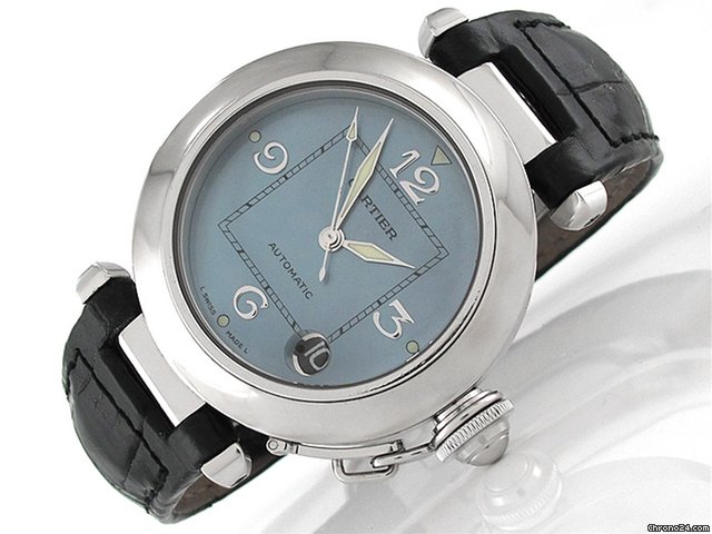 Cartier "PASHA" Edelstahl Automatik watches