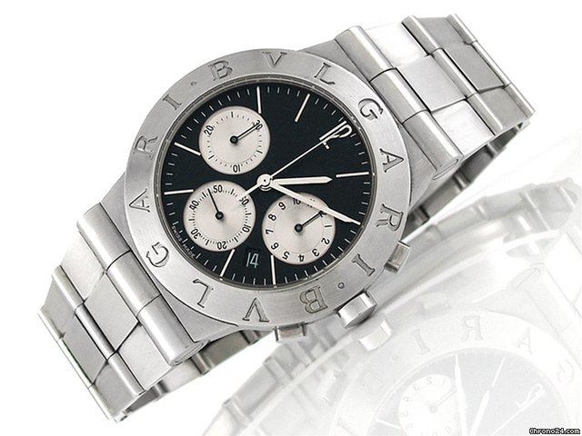Bulgari "DIAGONO" Edelstahl Quarz watches