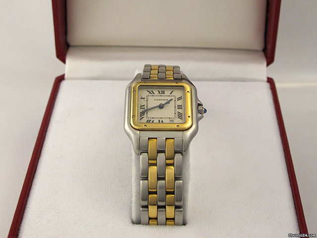 Cartier "Panthere" - Stahl/Gelbgold watches