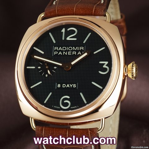 Panerai Radiomir 8 Days - 18ct Rose Gold watches