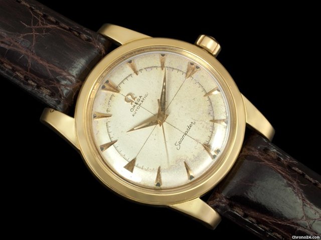 Omega 1952 Vintage OMEGA Mens SEAMASTER Automatic Watch - 18K Gold watches