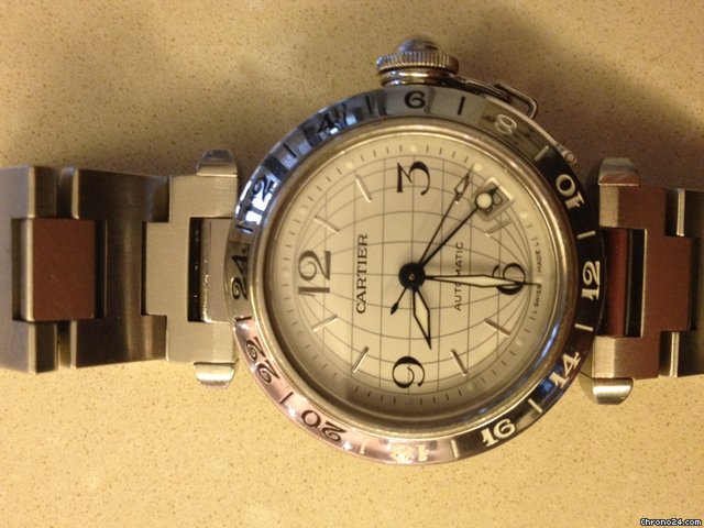 Cartier Pasha C 35mm zweite Zeitzon watches