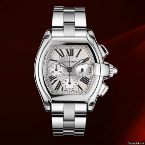 Cartier Roadster Chronograph Acciaio Ref.w62019x6 watches