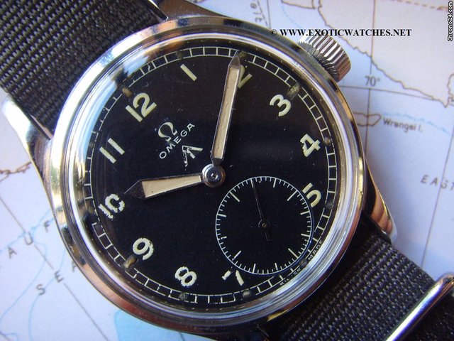 Omega 1950s OMEGA MILITARY EDITION REF CK2444 36MM 30T2 CAL. watches