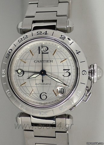 Cartier Pasha C GMT Date 35mm watches