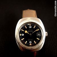Longines admiral vintage diver auto date watches
