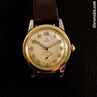 Omega vintage bicolor rare to find automatic watches