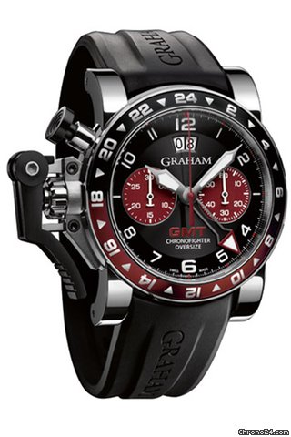 Graham Chronofighter Oversize GMT Steel watches