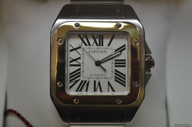 Cartier Santos 100 watches