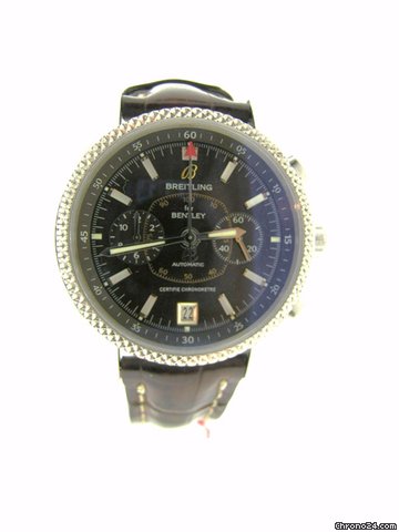 Breitling FOR BENTLEY Acier / platine AUTOMATIC CHRONOMETER CHRONOGRAPH REF P 26362 watches