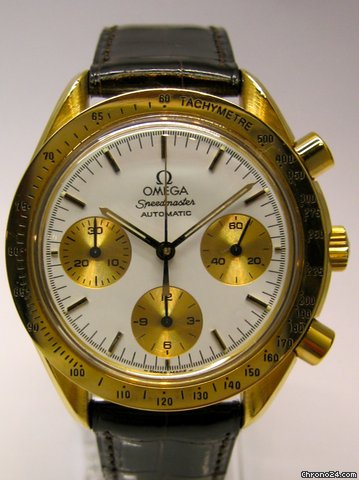 Omega Speedmaster Gelbgold Automatik watches