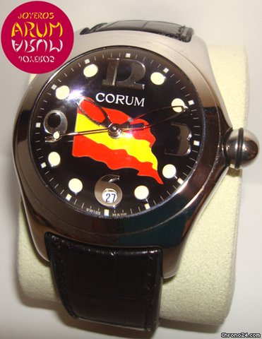 Corum Bubble Spain Flag watches