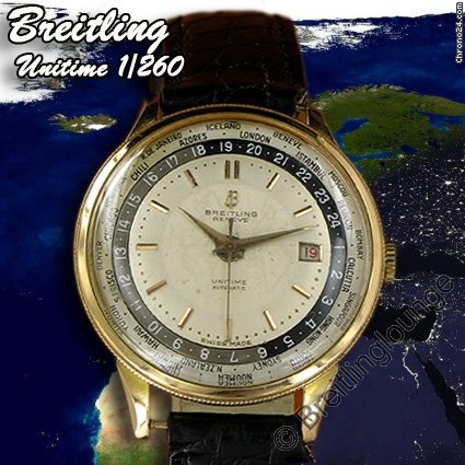 Breitling Unitime Worldtime watches