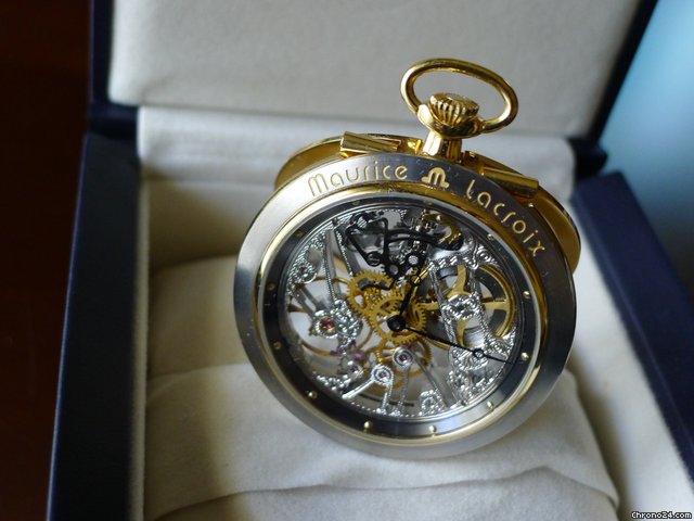 Maurice Lacroix Masterpiece Maurice Lacroix bolsillo esqueleto 1378 S 16180 watches