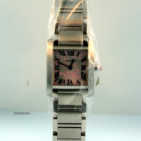 Cartier Tank Francaise Ladies W51028Q3 Pre-owned watches