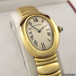 Cartier Bagnoire in 18K/750 Gelbgold watches