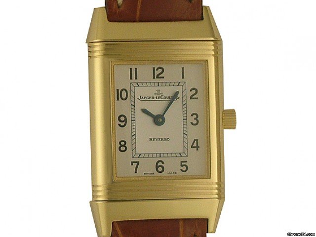 Jaeger-LeCoultre Reverso Dame kleines Modell Handaufzug Gelbgold 33x20mm watches