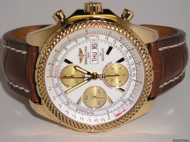 Breitling for Bentley "Bentley GT" 18K gold watches