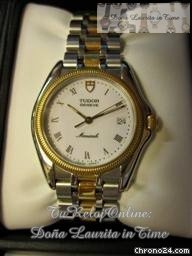 Tudor Monarch Geneve Steel and 18K Gold TT Unisex watches