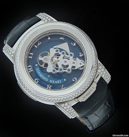 Ulysse Nardin Platinum Diamond Heart Freak 029-80 watches