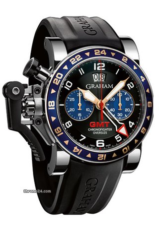 Graham Chronofighter Oversize GMT Steel watches