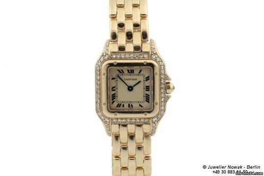 Cartier Panthere 18K GG Diamanten watches