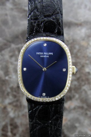 Patek Philippe Ellipse 18k & Diamonds Spectacular Watch watches
